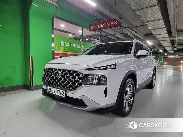 Hyundai The New Santa Fe 2022 Жемчужный цвет из Кореи