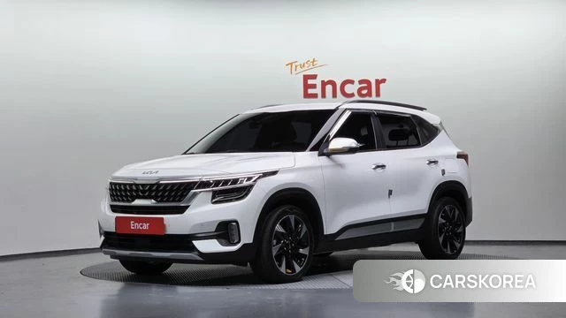 Kia Seltos 2022 Белый из Кореи