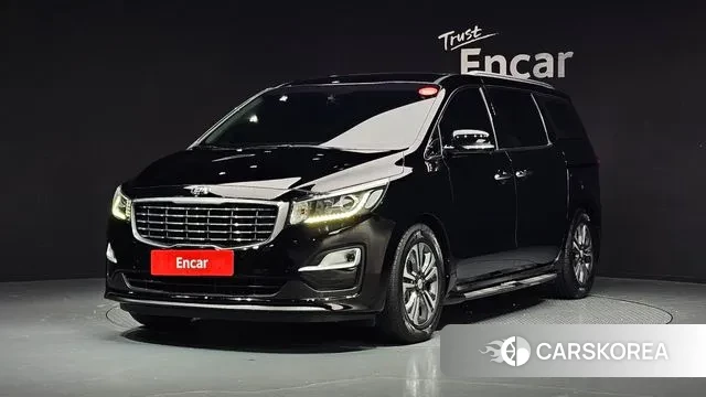 Kia The New Carnival 2018 Черный из Кореи
