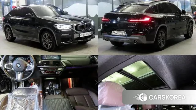 BMW X4 (G02) 2019 Черный из Кореи