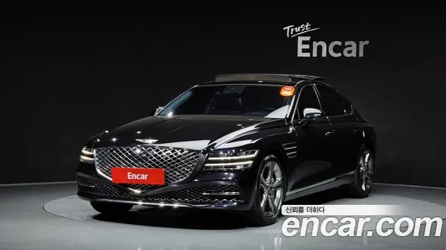 Genesis G80 (RG3) 2020 Черный из Кореи