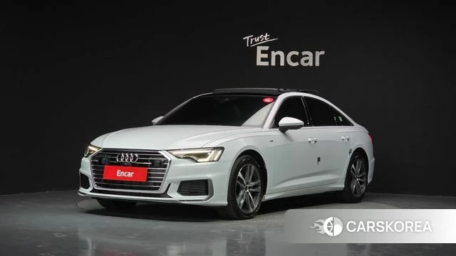 Audi A6 (C8) 2021 Белый из Кореи