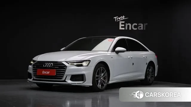 Audi A6 (C8) 2023 Белый из Кореи