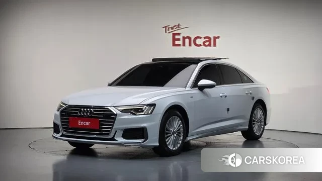Audi A6 (C8) 2021 Белый из Кореи