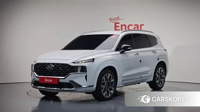 Hyundai The New Santa Fe 2021 Белый из Кореи