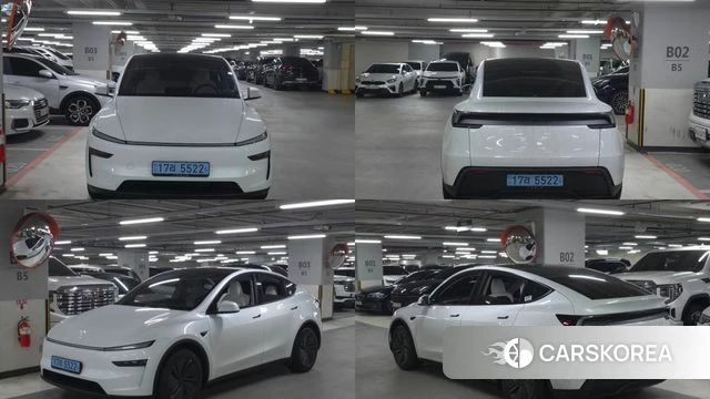 Tesla Model Y 2025 Белый из Кореи
