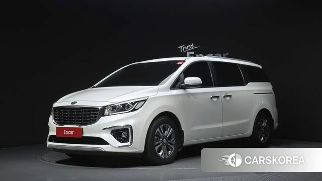 Kia The New Carnival 2019 Белый из Кореи