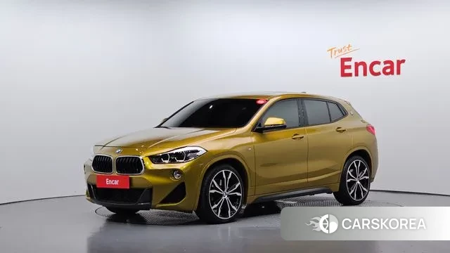 BMW X2 (F39) 2020 Желтый из Кореи