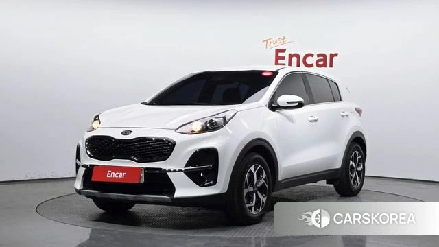 Kia Sportage The Bold 2021 Белый из Кореи