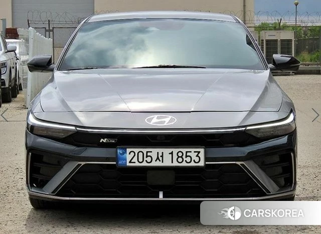 Hyundai The New Avante (CN7) 2024 Серый из Кореи