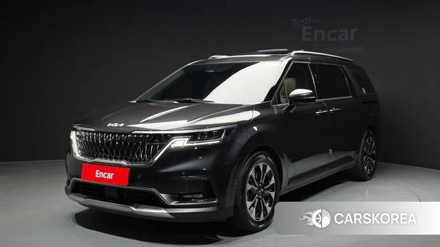 Kia Carnival 4th generation 2021 Серый из Кореи