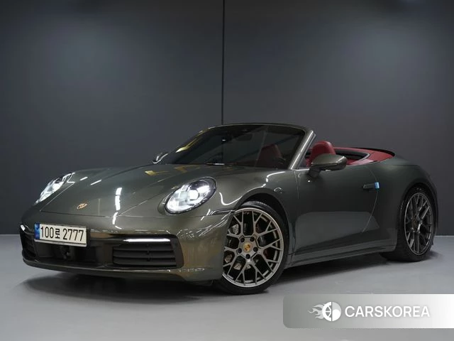 Porsche 911(992) 2021 Светло-зеленый из Кореи
