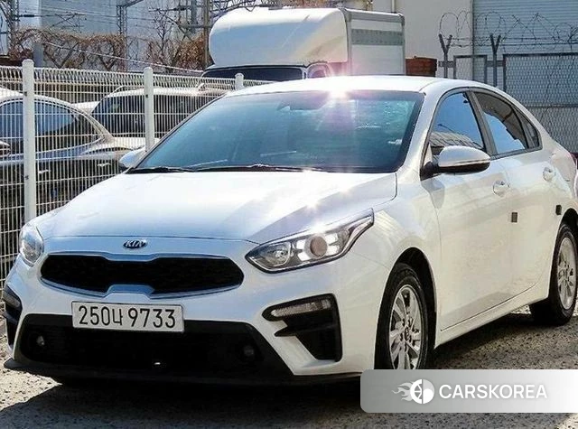 Kia Come New K3 2018 Белый из Кореи