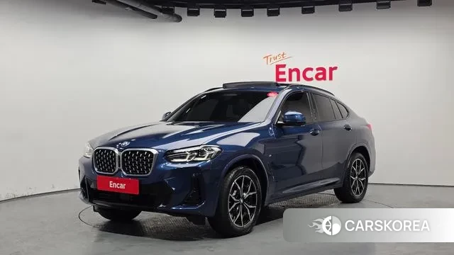 BMW X4 (G02) 2023 Синий из Кореи