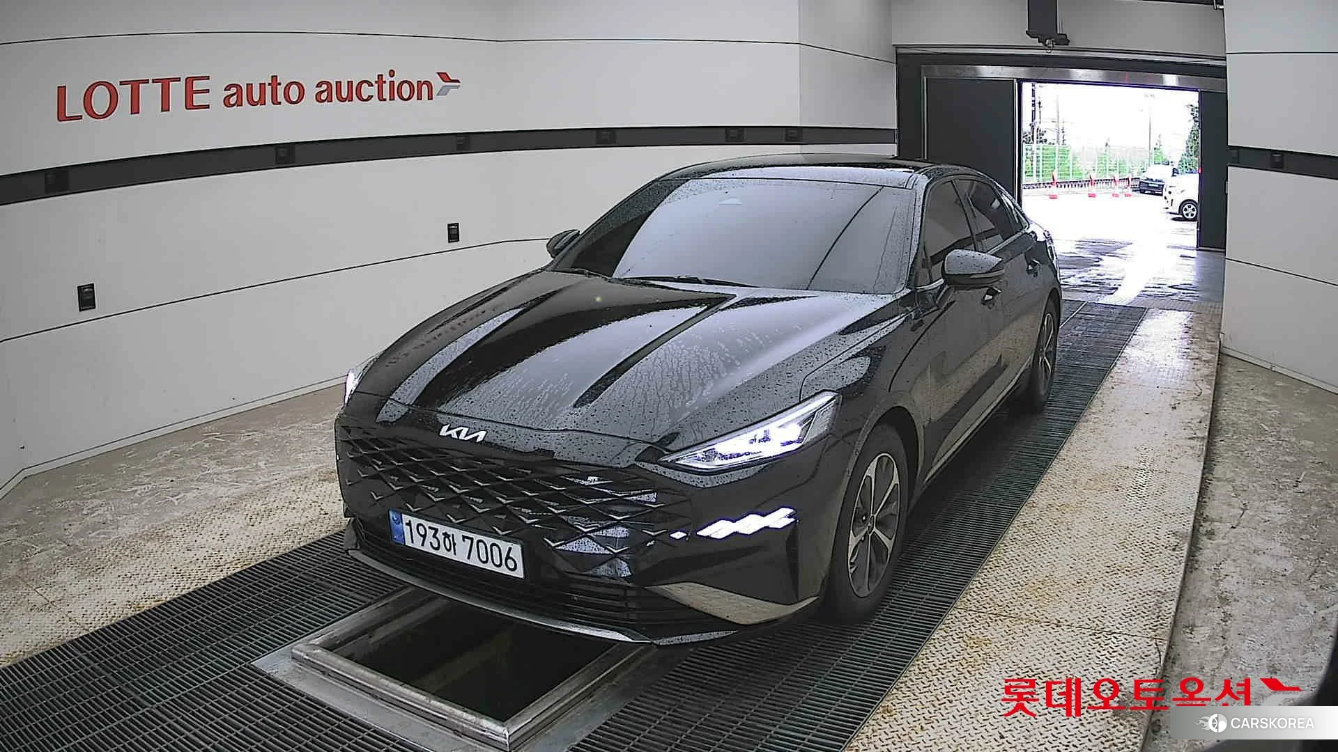 Kia K8 Hybrid 2022 Aurora Black Pearl из Кореи