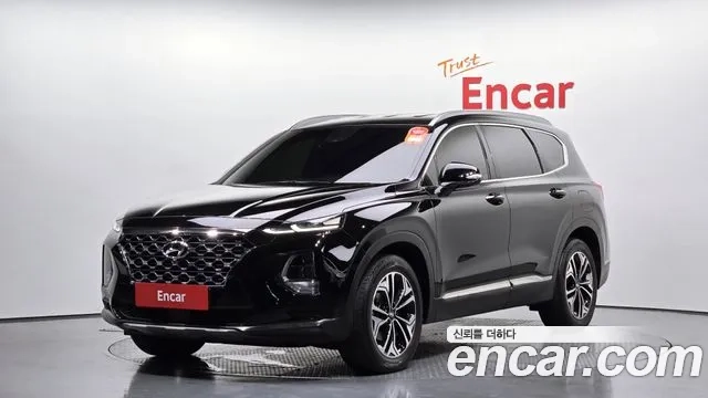 Hyundai Santa Fe TM 2018 Черный из Кореи