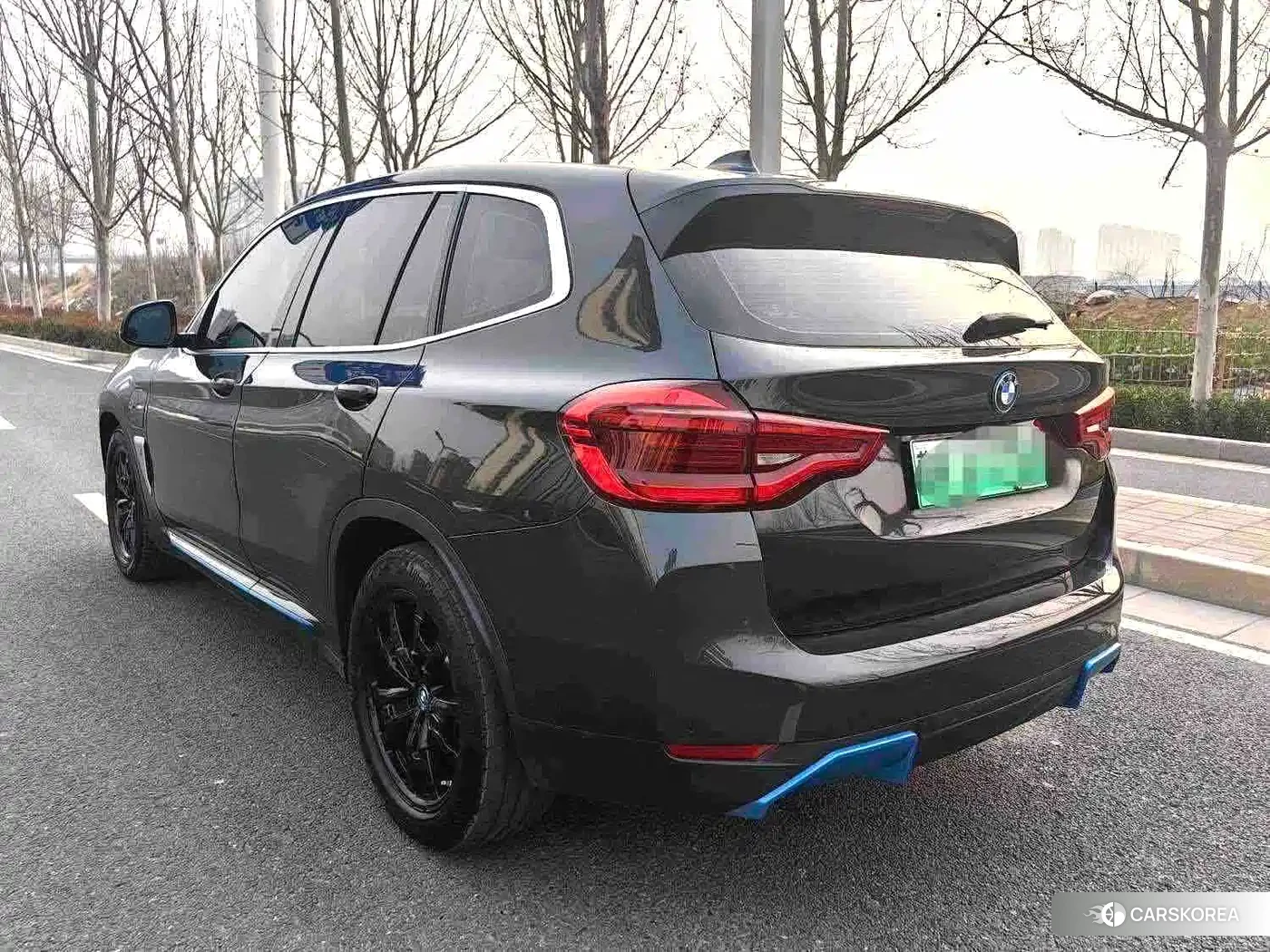 BMW iX3 2021 Черный из Китая