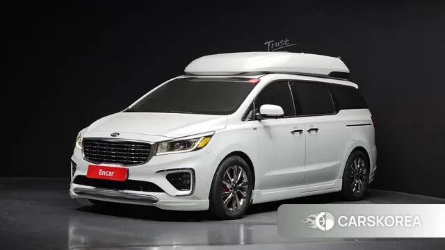 Kia The New Carnival 2018 Белый из Кореи
