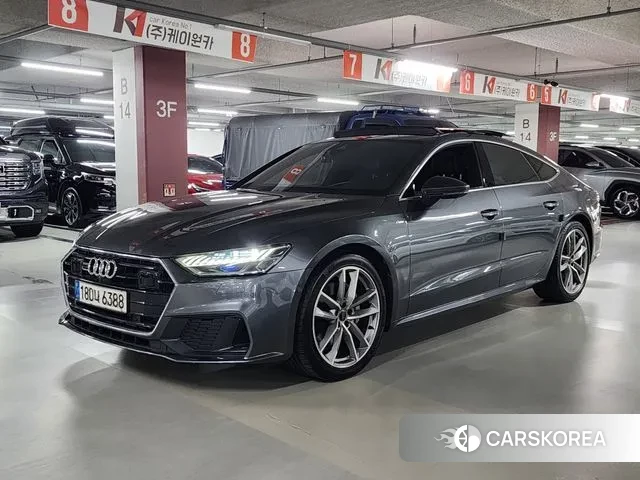 Audi A7 (4K) 2020 Серый из Кореи