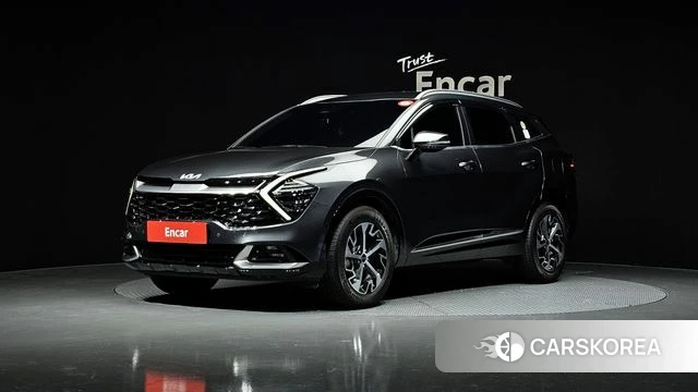 Kia Sportage 5th Generation Hybrid 2023 Серый из Кореи