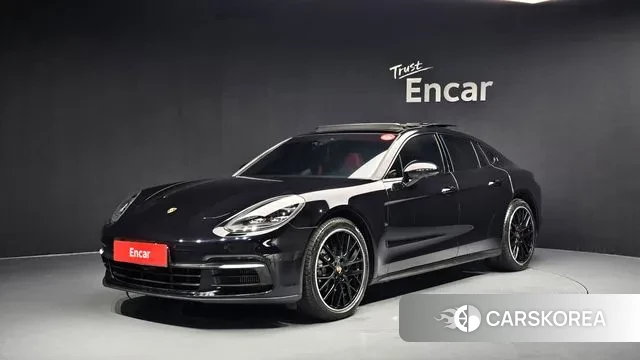 Porsche Panamera (971) 2018 Черный из Кореи