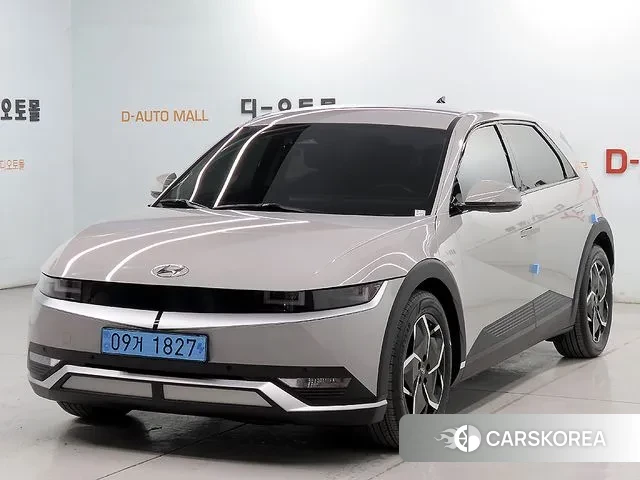 Hyundai Ionic 5 2021 Серебристо-серый из Кореи