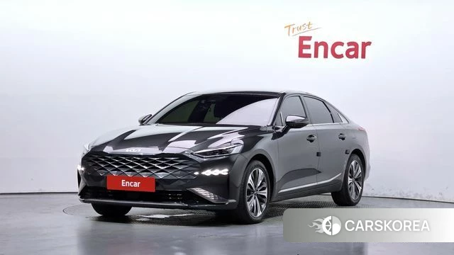 Kia K8 Hybrid 2021 Серый из Кореи
