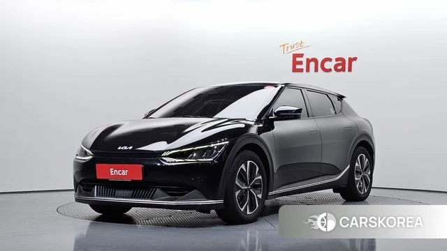 Kia EV6 2022 Черный из Кореи