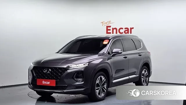 Hyundai Santa Fe TM 2019 Серый из Кореи