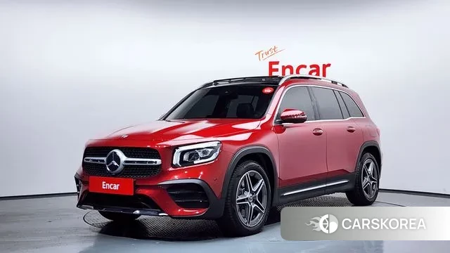 Mercedes-Benz GLB-Class X247 2020 Красный из Кореи