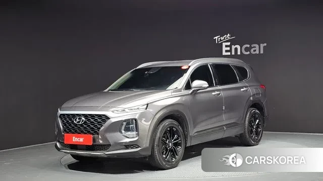 Hyundai Santa Fe TM 2019 Серый из Кореи