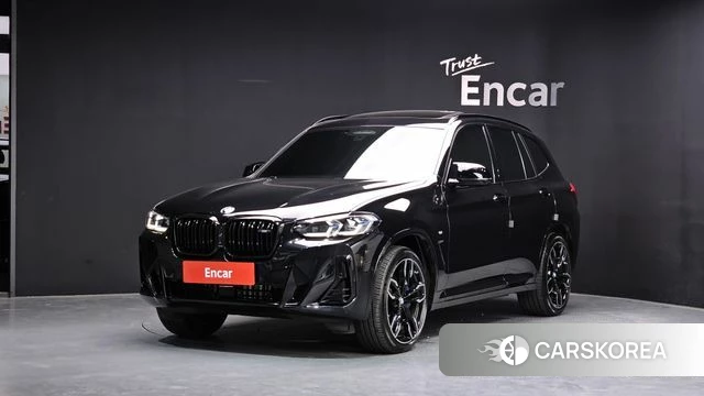 BMW X3 (G01) 2022 Черный из Кореи