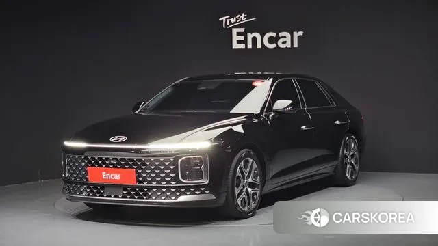 Hyundai Grandeur (GN7) 2023 Черный из Кореи