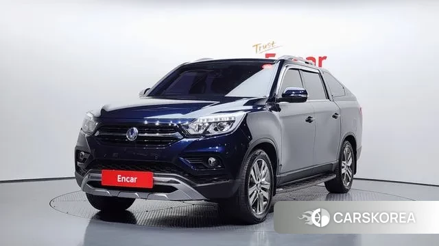 Ssangyong Rexton Sports 2018 Синий из Кореи