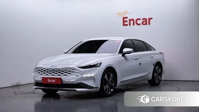 Kia K8 Hybrid 2021 Белый из Кореи
