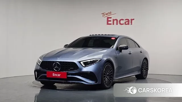 Mercedes-Benz CLS-Class C257 2022 Небесно-голубой из Кореи