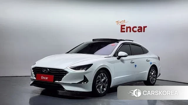 Hyundai Sonata (DN8) 2020 Белый из Кореи