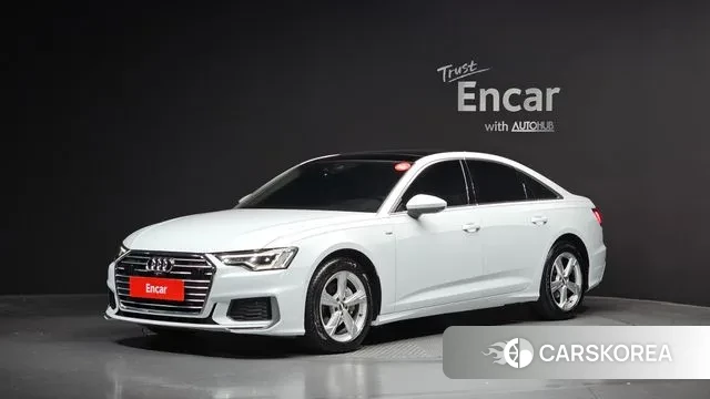 Audi A6 (C8) 2021 Белый из Кореи