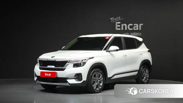 Kia Seltos 2021 Белый из Кореи