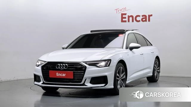 Audi A6 (C8) 2022 Белый из Кореи