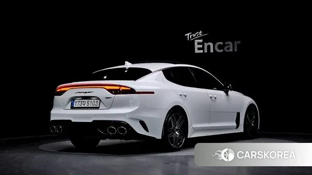Kia Stinger Meister 2021 Белый из Кореи