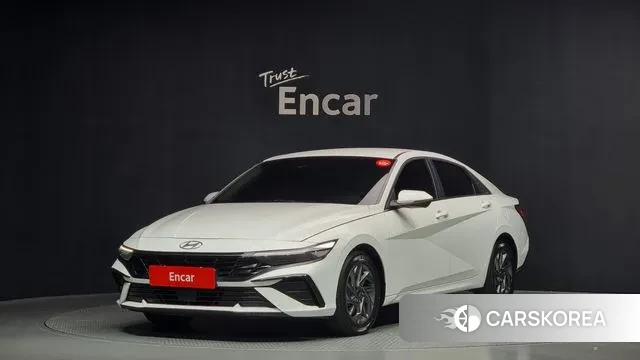 Hyundai The New Avante (CN7) 2023 Белый из Кореи