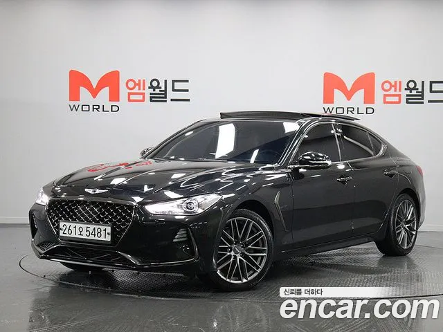 Genesis G70 2018 Черный из Кореи