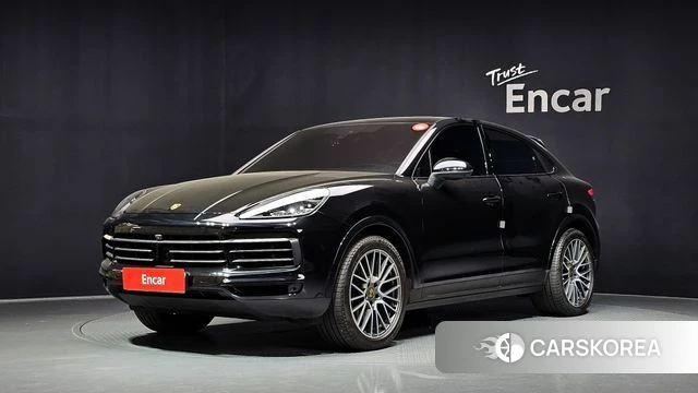 Porsche Cayenne (PO536) 2023 Черный из Кореи
