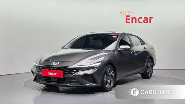 Hyundai The New Avante (CN7) 2024 Серый из Кореи