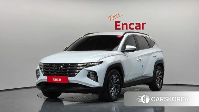 Hyundai Tucson (NX4) 2021 Белый из Кореи