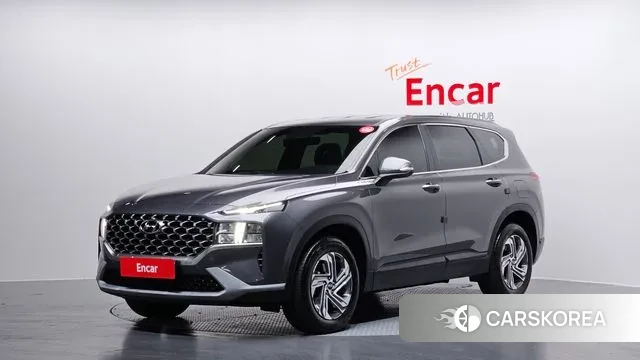 Hyundai The New Santa Fe 2022 Серый из Кореи