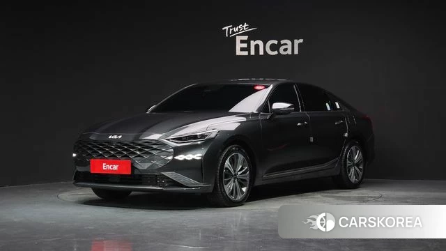 Kia K8 Hybrid 2024 Серый из Кореи