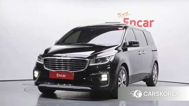 Kia The New Carnival 2018 Черный из Кореи