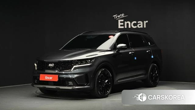 Kia Sorento 4th Generation 2021 Серый из Кореи